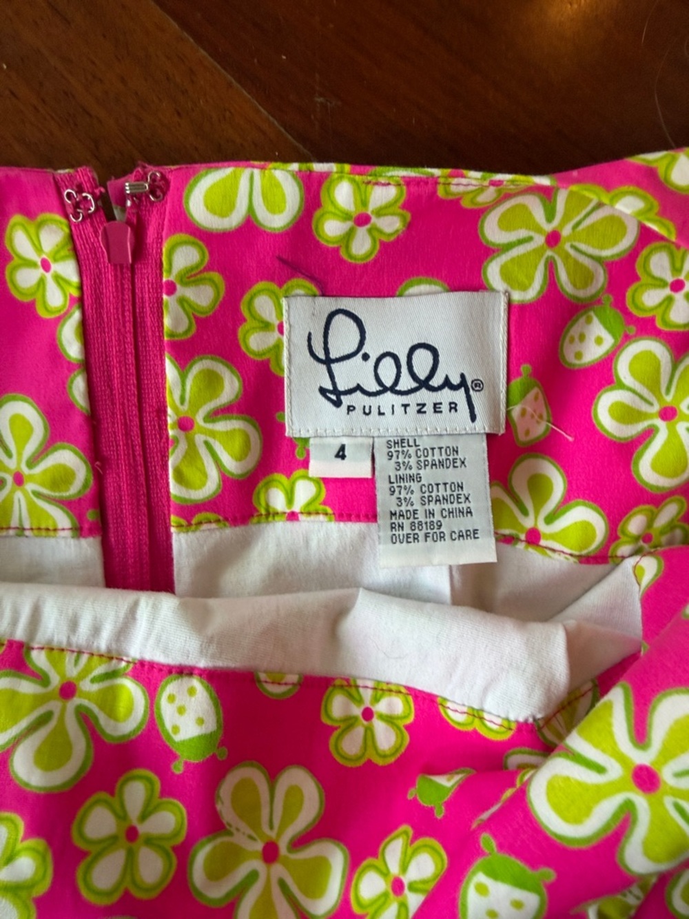 Lilly Pulitzer Hot Pink & Yellow Floral Tank Dress - Picture 3 of 3